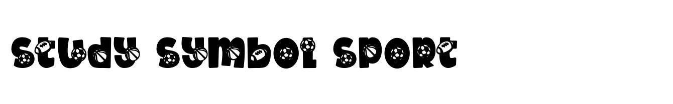 Study Symbol Sport